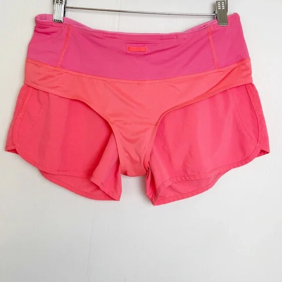 Lululemon run times running shorts hot pink Size 6 - Picture 6 of 8
